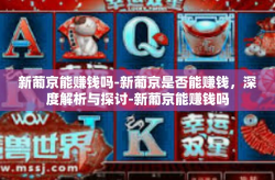 新葡京能赚钱吗-新葡京是否能赚钱，深度解析与探讨-新葡京能赚钱吗