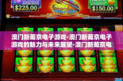 澳门新葡京电子游戏-澳门新葡京电子游戏的魅力与未来展望-澳门新葡京电子游戏
