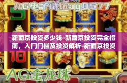 新葡京投资多少钱-新葡京投资完全指南，入门门槛及投资解析-新葡京投资多少钱