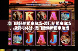 澳门赌场新葡京赌场-澳门新葡京赌场，探索与体验-澳门赌场新葡京赌场