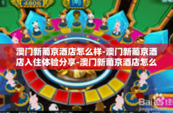 澳门新葡京酒店怎么样-澳门新葡京酒店入住体验分享-澳门新葡京酒店怎么样