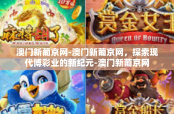 澳门新葡京网-澳门新葡京网，探索现代博彩业的新纪元-澳门新葡京网