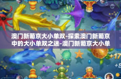 澳门新葡京大小单双-探索澳门新葡京中的大小单双之迷-澳门新葡京大小单双