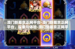 澳门新葡京正网平台-澳门新葡京正网平台，探索与体验-澳门新葡京正网平台
