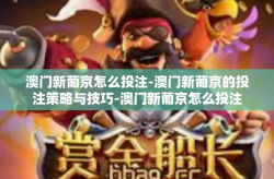 澳门新葡京怎么投注-澳门新葡京的投注策略与技巧-澳门新葡京怎么投注
