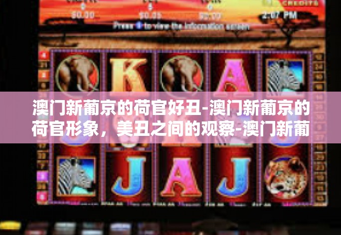 澳门新葡京的荷官好丑-澳门新葡京的荷官形象，美丑之间的观察-澳门新葡京的荷官好丑